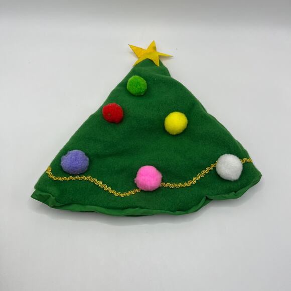 Kid's Costume Set - Christmas Tree Design Green Outfit with Hat - Picture 6 of 8